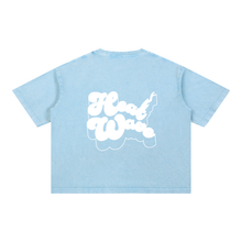 Load image into Gallery viewer, Mineral Wash Boxy Cotton T-Shirt