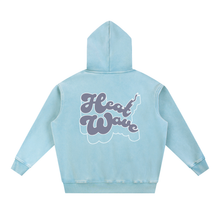 Load image into Gallery viewer, Snow Wash Fleece Oversize Hoodie