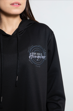 Load image into Gallery viewer, My a** is hungover - Purple logo hoodie
